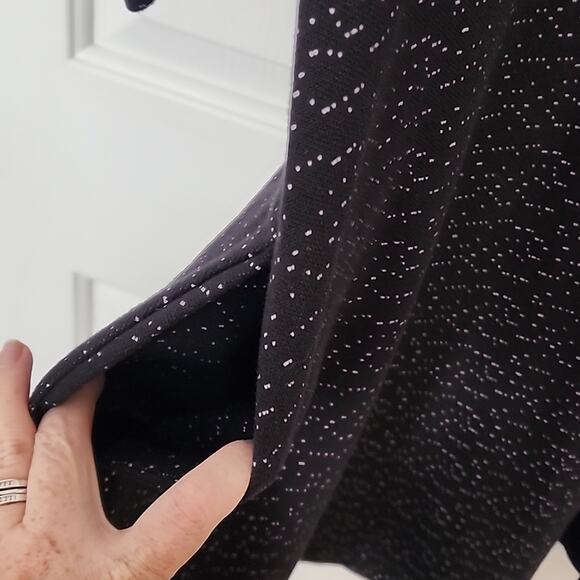 Tart Black Dress with Small Print Pattern, S - Picture 4 of 7